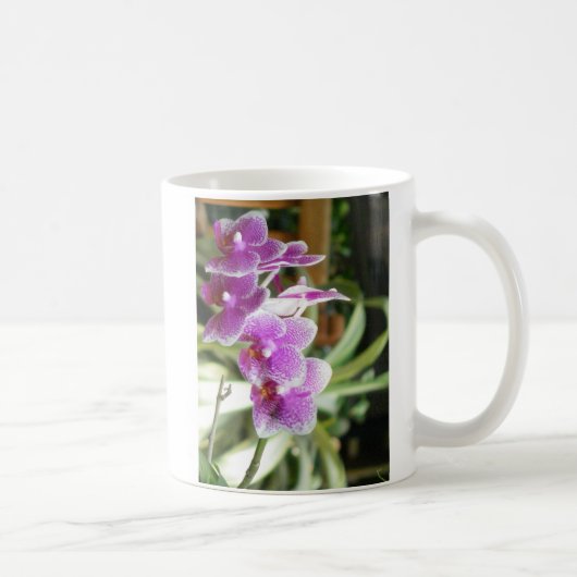 orchidee koffie mok bloemen (Rechts)