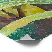 Orchidee Kunst V41 Poster (Hoek)