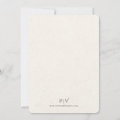 Orchidee Lijst Uitnodiging (Achterkant)