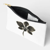 Orchidee Line Drawing – Inkt Floral Design op Etui (Open)