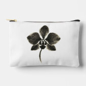 Orchidee Line Drawing – Inkt Floral Design op Etui (Voorkant)