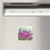 Orchidee magnetisch magneet (Insitu (Vaatwasser))