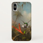 Orchidee met twee kolibries kop Case-Mate iPhone case (Achterkant)