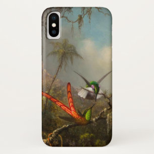 Orchidee met twee kolibries kop Case-Mate iPhone case