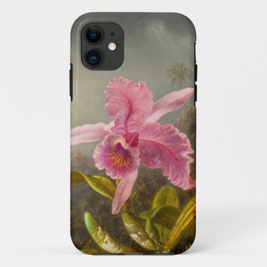 Orchidee met twee kolibries kop Case-Mate iPhone case (Achterkant)
