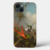 Orchidee met twee kolibries kop Case-Mate iPhone case (Achterkant)