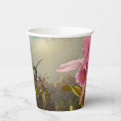 Orchidee met twee kolibries kop papieren bekers (Links)