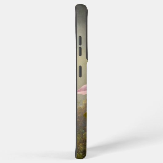 Orchidee met twee kolibries kop samsung galaxy hoesje (Rechterkant)