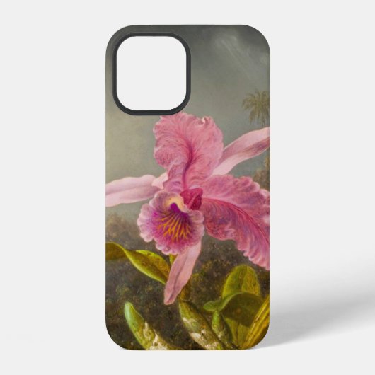 Orchidee met twee kolibries van Heade iPhone Hoesje (Achterkant)