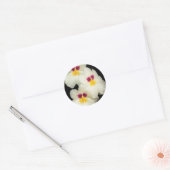 Orchidee - Miltoniopsis - De Drie Amigos Ronde Sticker (Envelop)