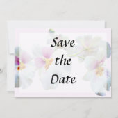 Orchidee Miltoniopsis Florentine Bewaar de datum Save The Date (Achterkant)