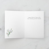 Orchidee Moederdag Kaart (Binnen)