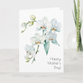 Orchidee Moederdagkaart Kaart (Voorkant)