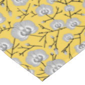 orchidee mosterdpatroon tafelkleed (Gekanteld)