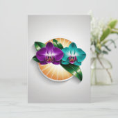 Orchidee Nights in de botanische tuin van New York Kaart (Staand voorkant)