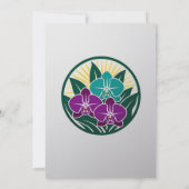 Orchidee Nights in de botanische tuin van New York Kaart (Achterkant)