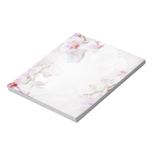 Orchidee notitieblok (Linkerzijde)