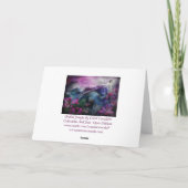 Orchidee Oerwoud ArtCard Kaart (Achterkant)