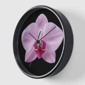 Orchidee op zwarte achtergrond (Hoek)