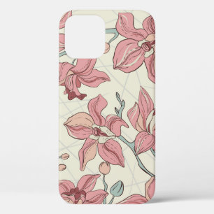 Orchidee  Patroon: Elegant papier Case-Mate iPhone Case