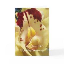 Orchidee Persoonlijke 25e Huwelijksverjaardag