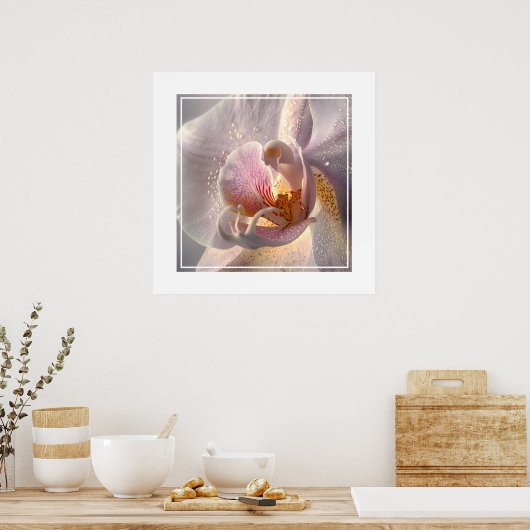 Orchidee Poster (Keuken)