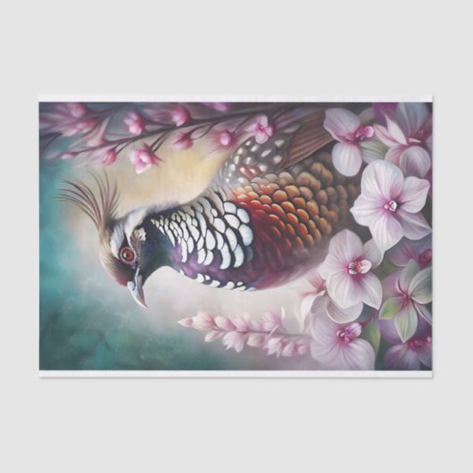 Orchidee Prince Decoupage Tissuepapier (Voorkant)