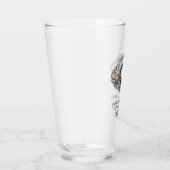 orchidee proost drinkglas glas (Rechts)