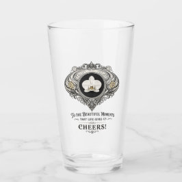 orchidee proost drinkglas glas