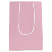 Orchidee Roze Effen Plain Kleur Medium Cadeauzakje (Achterkant)