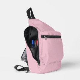 Orchidee Roze Effen Plain Kleur Sling Bag