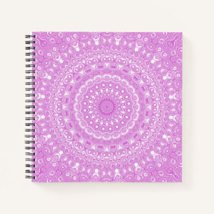Orchidee Roze Mandala Patroon Notitieboek