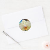Orchidee · RSVP-Sticker Ronde Sticker (Envelop)