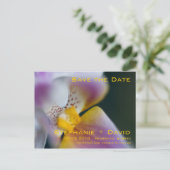 Orchidee · Save the Date Briefkaart (Staand voorkant)