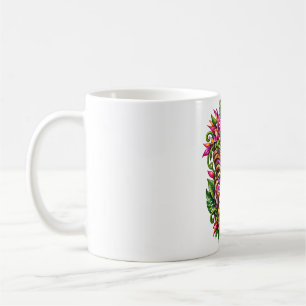 Orchidee Schild Tiki Koffiemok