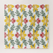 Orchidee schoonheid: bloemmotief elegantie. legpuzzel (Horizontaal)