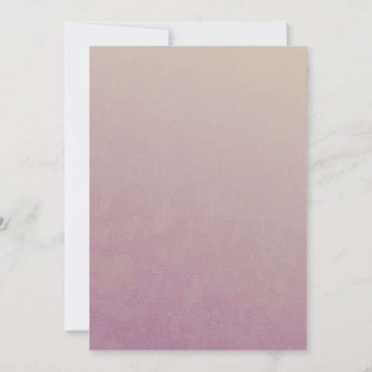 Orchidee schoonheid bruiloft kaart (Achterkant)