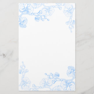 Orchidee stationery briefpapier
