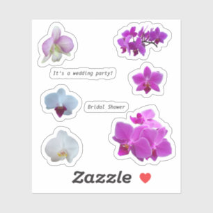 Orchidee stickers