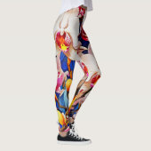 Orchidee Symfonie Leggings (Rechts)