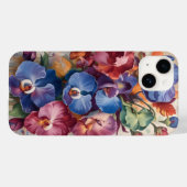 Orchidee Symfonie – Levendige bloemkunst in rijke Case-Mate iPhone Case (Achterkant (horizontaal))
