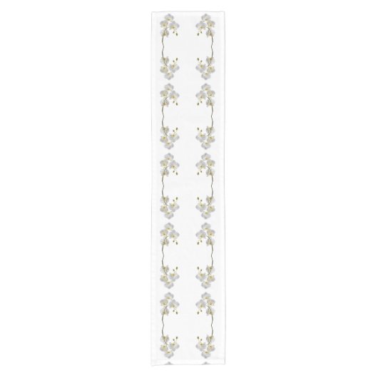 Orchidee Tafel Runner Korte Tafelloper (Voorkant)
