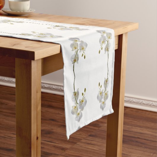 Orchidee Tafel Runner Korte Tafelloper (Voorbeeld)