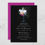 Orchidee-thema bruiloft kaart<br><div class="desc">Orchid Theme Wedding Suite klaar om te worden gepersonaliseerd aan uw evenementspecifieke kenmerken.</div>