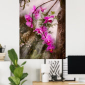 Orchidee - Tropische Passie Poster (Thuiskantoor)