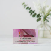 Orchidee Visitekaartjes (Staand voorkant)