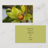 Orchidee Visitekaartjes (Voorkant / Achterkant)