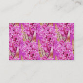 Orchidee-visitekaartjes/bloemkwekers Visitekaartje (Achterkant)