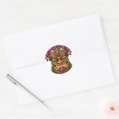 Orchidee Vlam Tiki Sticker (Envelop)