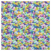 Orchidee Waterverf Extravaganza Stof (Swatch)